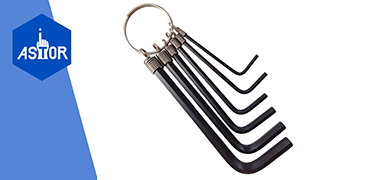 6pcs ring hex key